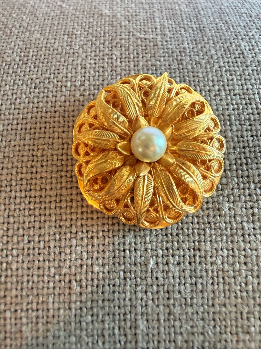 Vintage Lieba scarf clip